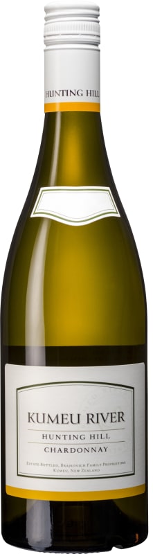 Kumeu River Hunting Hill Chardonnay 2023 Front Bottle Shot