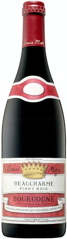 Louis Max Beaucharme Pinot Noir 2018 Front Bottle Shot