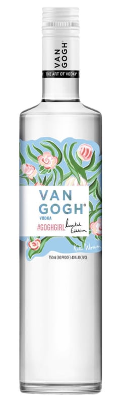 Van Gogh Classic Goghgirl Vodka Front Bottle Shot