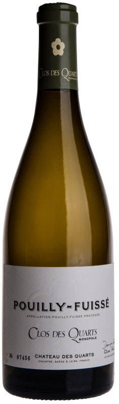 Chateau des Quarts Pouilly-Fuisse Clos des Quarts Monopole 2020 Front Bottle Shot