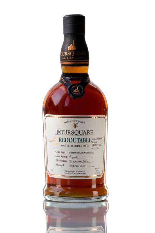 Foursquare 14 Year Mark XV Redoutable Single Blended Rum Front Bottle Shot