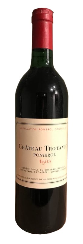 Chateau Trotanoy 1983 Front Bottle Shot