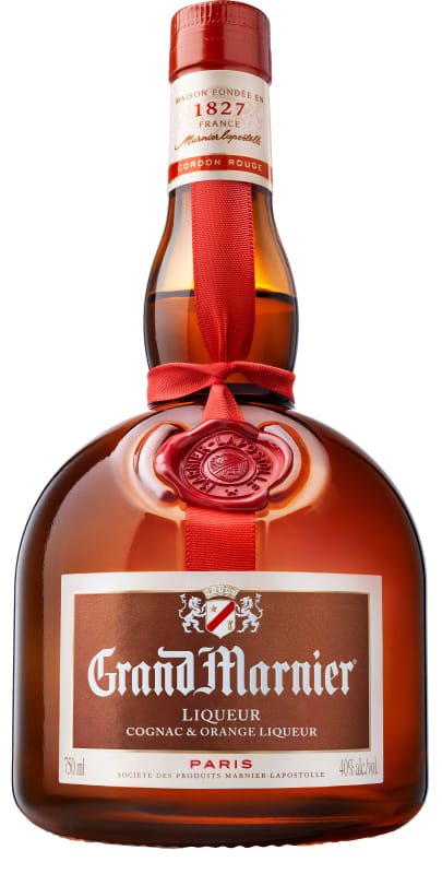Grand Marnier Liqueur Front Bottle Shot