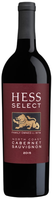 Hess Select Cabernet Sauvignon 2015 Front Bottle Shot