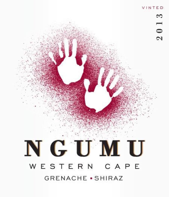 Ngumu Grenache - Sryah 2013 Front Label