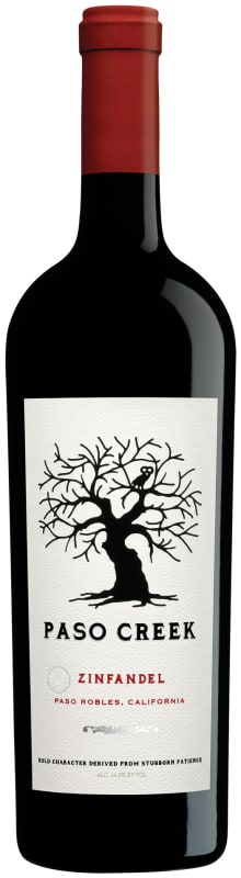 Paso Creek Zinfandel 2012 Front Bottle Shot