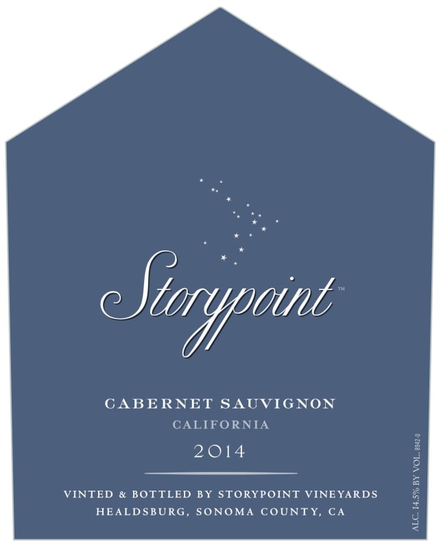 Storypoint Cabernet Sauvignon 2014 Front Label