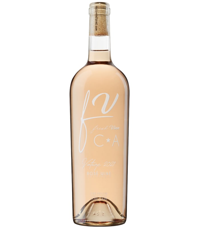 Fresh Vine Rose 2021 Front Bottle Shot