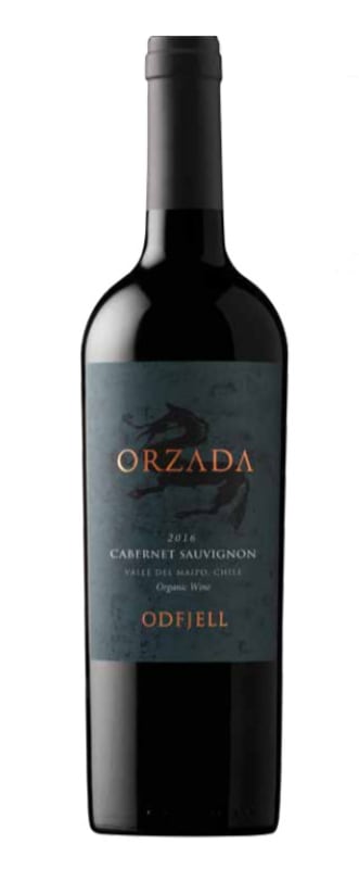 Odfjell Orzada Cabernet Sauvignon 2016 Front Bottle Shot