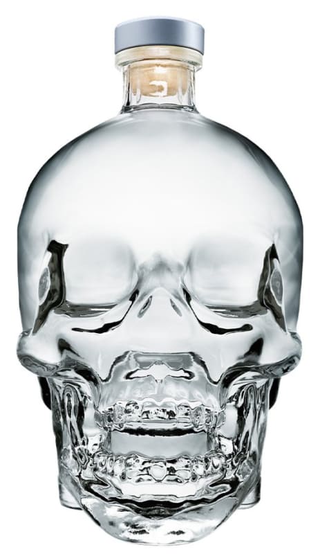 Crystal Head Vodka (1.75 Liter) Front Bottle Shot