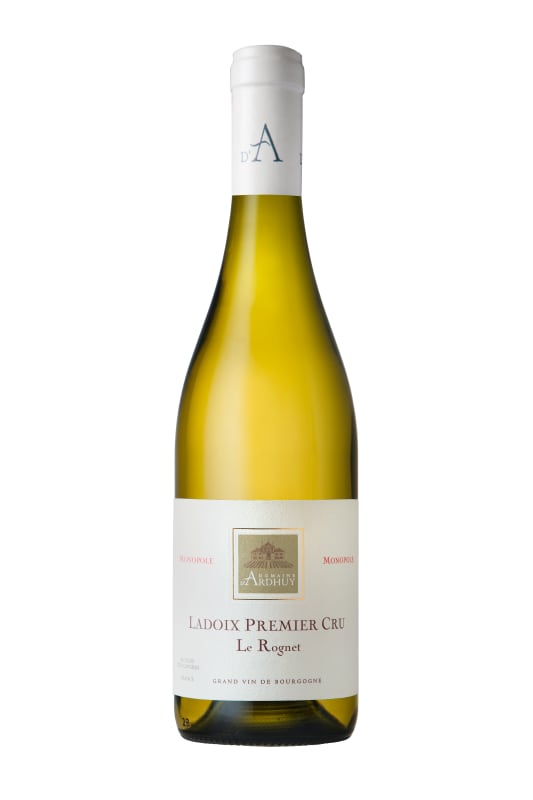 Domaine d'Ardhuy Ladoix Le Rognet Premier Cru Blanc 2016 Front Bottle Shot