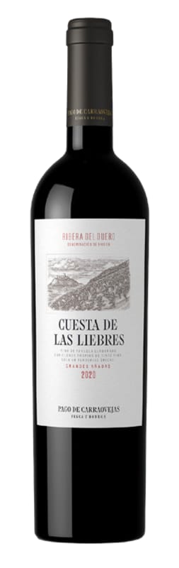 Pago de Carraovejas Cuesta de las Liebres 2020 Front Bottle Shot