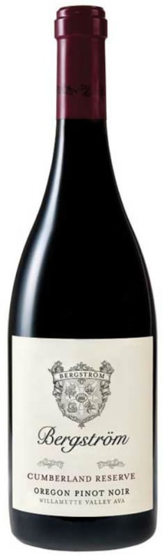 Bergstrom Cumberland Reserve Pinot Noir 2016 Front Bottle Shot