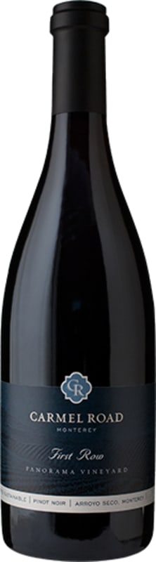 Carmel Road First Row Pinot Noir 2013 Front Bottle Shot