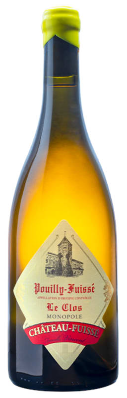 Chateau Fuisse Pouilly-Fuisse Le Clos 2020 Front Bottle Shot