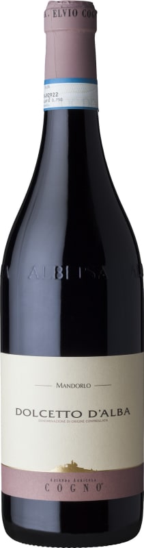 Elvio Cogno Mandorlo Dolcetto d'Alba 2015 Front Bottle Shot