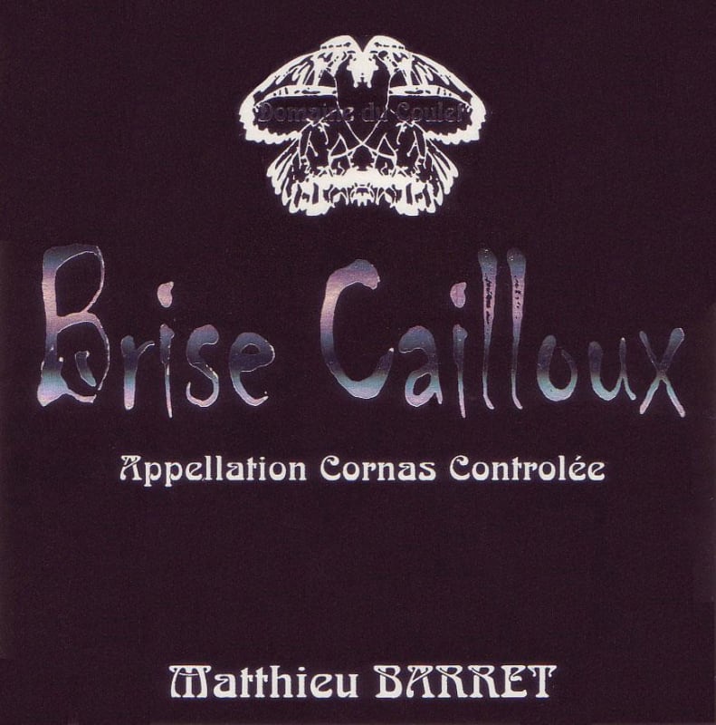 Domaine du Coulet Cornas Brise Cailloux 2015 Front Label