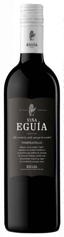 Vina Eguia Tempranillo 2015 Front Bottle Shot