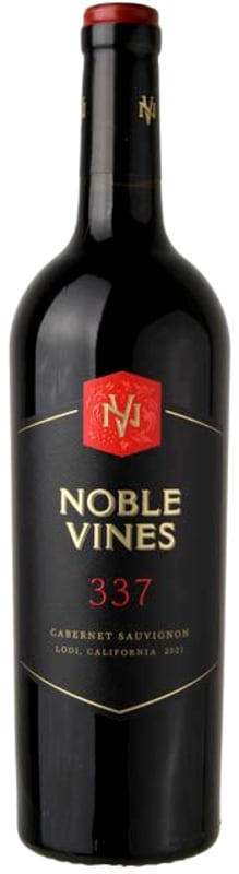 Noble Vines 337 Cabernet Sauvignon 2021 Front Bottle Shot