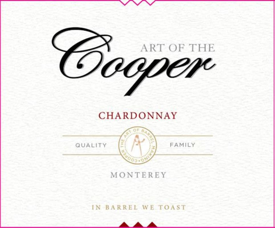 Art of the Cooper Chardonnay 2016 Front Label
