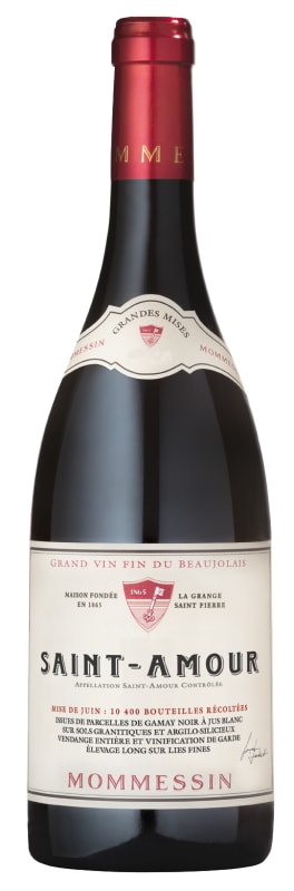 Mommessin Saint-Amour 2018 Front Bottle Shot