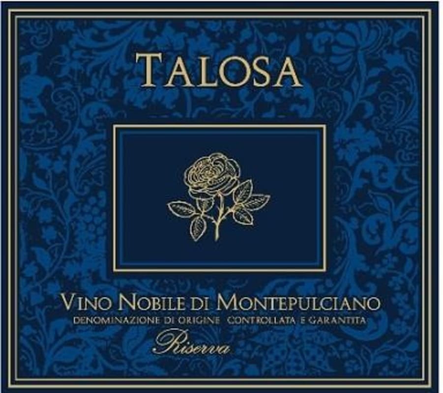 Fattoria della Talosa Vino Nobile di Montepulciano Riserva 2014 Front Label