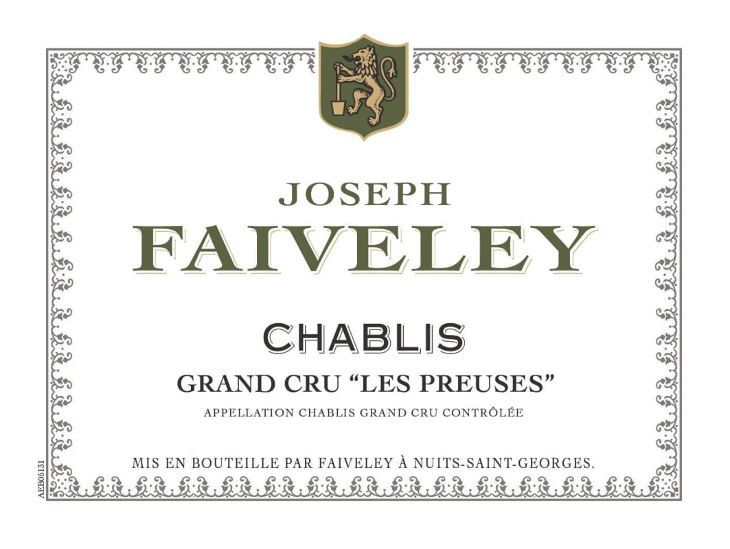 Faiveley Chablis Les Preuses Grand Cru 2010 Front Label