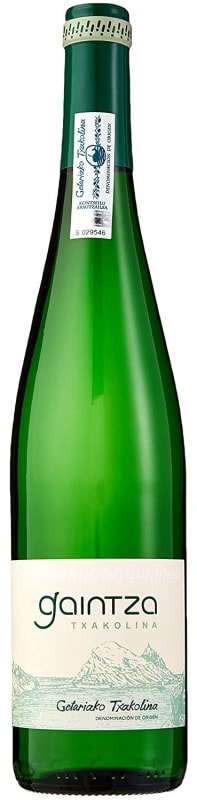 Gaintza Txakolina 2025 Front Bottle Shot