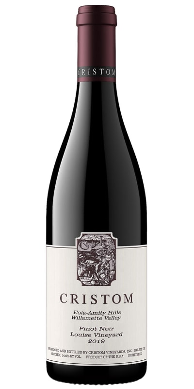 Cristom Louise Vineyard Pinot Noir 2019 Front Bottle Shot