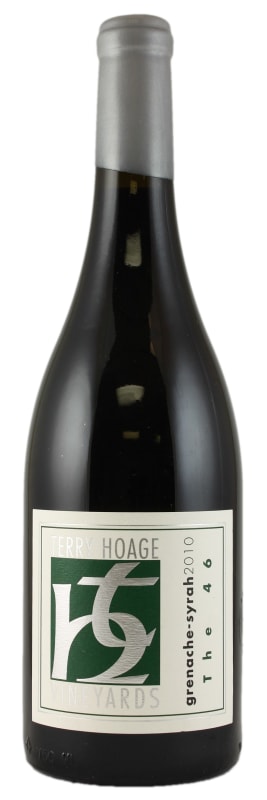 Terry Hoage The 46 Grenache - Syrah 2010 Front Bottle Shot
