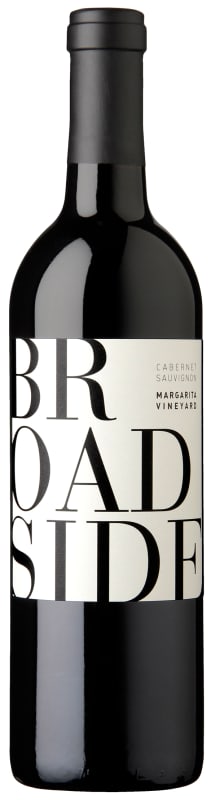 Broadside Margarita Vineyard Cabernet Sauvignon 2017 Front Bottle Shot