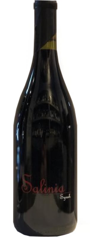 Salinia Wine Company Heintz Ranch Syrah 2006 Front Bottle Shot