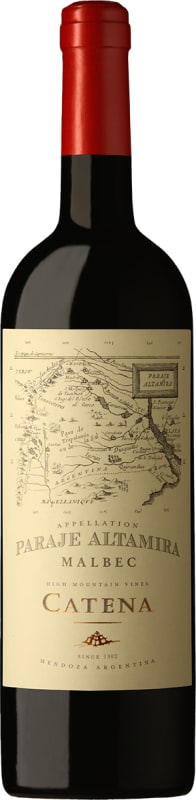 Catena Appellation Paraje Altamira Malbec 2023 Front Bottle Shot