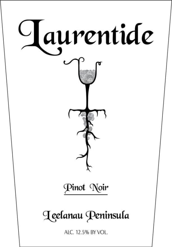 Laurentide Winery Pinot Noir 2013 Front Label
