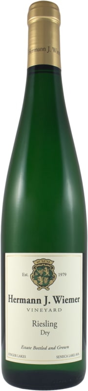 Hermann J. Wiemer Dry Riesling (375ML half-bottle) 2019 Front Bottle Shot