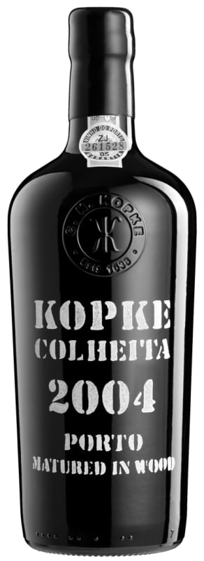 Kopke Colheita Tawny Porto 2004 Front Bottle Shot