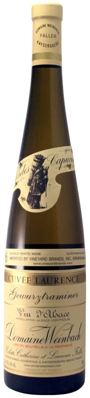 Domaine Weinbach Cuvee Laurence Gewurztraminer Altenbourg (375ML half-bottle) 2005 Front Bottle Shot