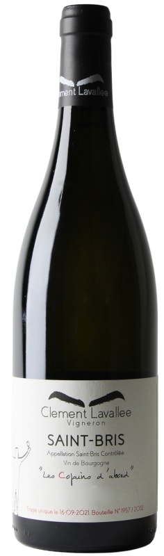Clement Lavallee Saint-Bris Les Copains d'Abord 2021 Front Bottle Shot