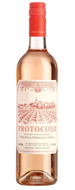 Dominio de Eguren Protocolo Rose 2021 Front Bottle Shot