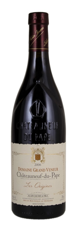 Domaine Grand Veneur Chateauneuf-du-Pape Les Origines 2006 Front Bottle Shot