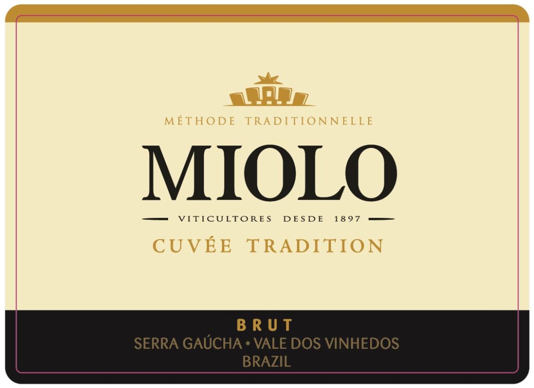 Miolo Wine Group Cuvee Tradition Brut Front Label