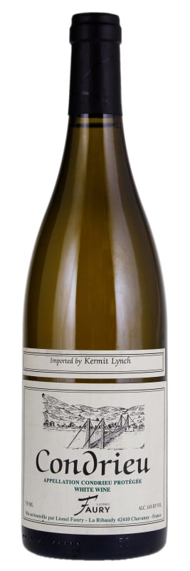 Lionel Faury Condrieu 2019 Front Bottle Shot