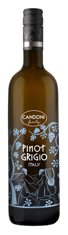 Candoni Pinot Grigio 2020 Front Bottle Shot