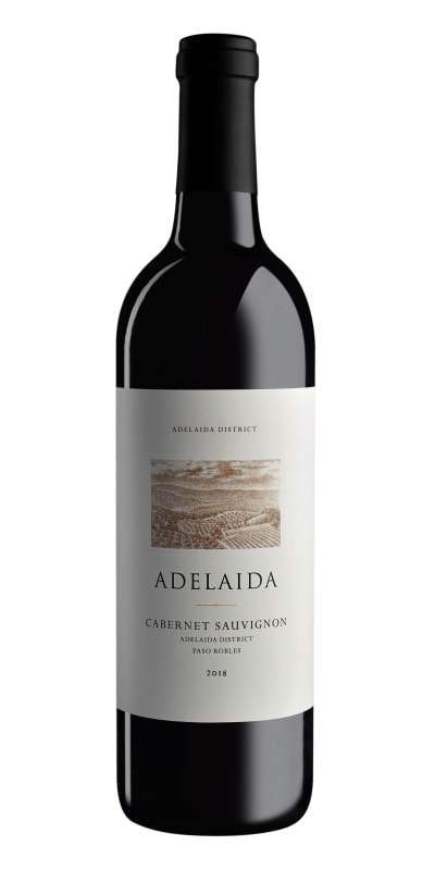 Adelaida Adelaida District Cabernet Sauvignon 2018 Front Bottle Shot