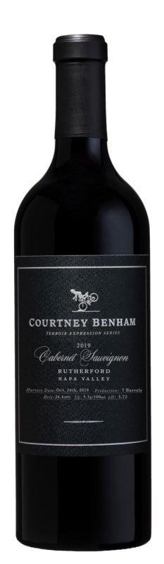 Courtney Benham Rutherford Cabernet Sauvignon 2019 Front Bottle Shot