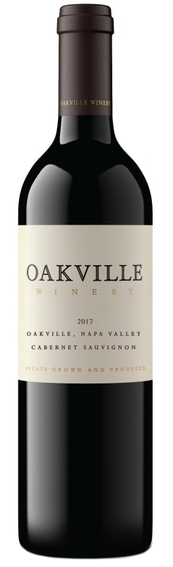 Oakville Winery Estate Cabernet Sauvignon 2017 Front Bottle Shot