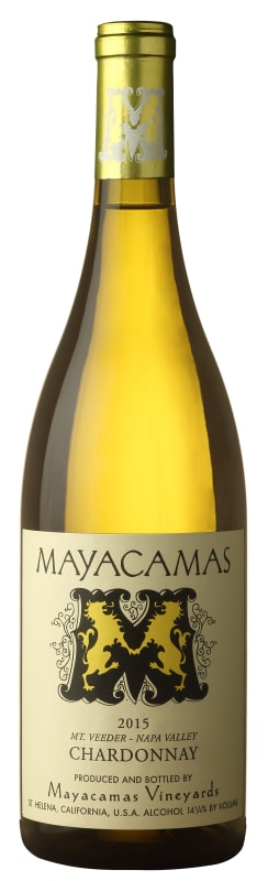 Mayacamas Chardonnay 2015 Front Bottle Shot