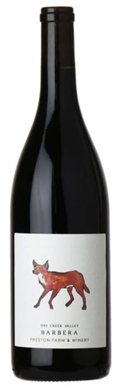 Preston Vineyards Barbera 2023 Front Bottle Shot