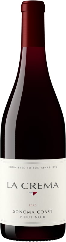 La Crema Sonoma Coast Pinot Noir 2023 Front Bottle Shot
