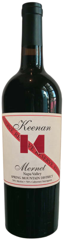 Keenan Mernet Reserve 2015 Front Bottle Shot
